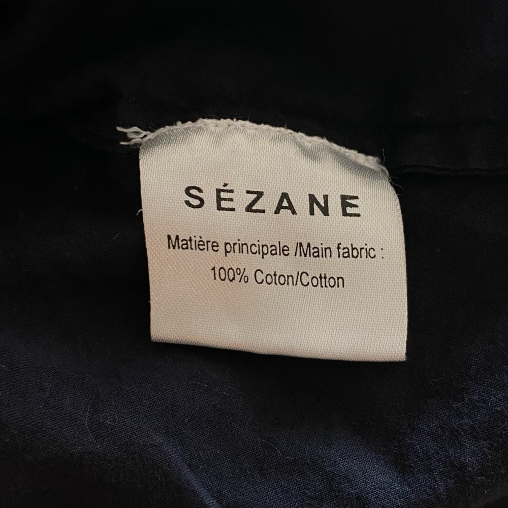 Sezane Embroidered Sleeves Blouse - Picture 7 of 9